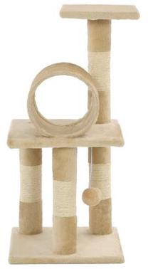 Kačių draskyklė VLX Cat Tree, 30 cm x 30 cm x 65 cm