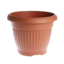 Gėlių vazonas Prosperplast Terra Nova DCE30, plastikinis, Ø 30 cm, ruda sp.
