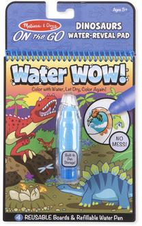 Креативная книга Melissa & Doug Water Wow Dinosaurs Water Reveal Pad, многоцветный
