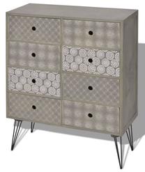 Spintelė VLX Sideboard 243392, pilka sp., 30 cm x 68.5 cm x 80 cm