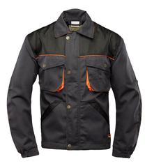 Darbinis švarkas Polstar Brixton Practical APBL, graphite/orange, 44 dydis