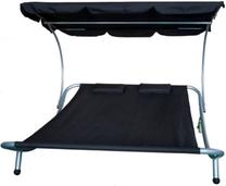 Lauko gultas Domoletti BFSW006, juoda sp., 200 cm x 173 cm x 135 cm