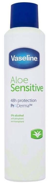 Dezodorants sievietēm Vaseline Aloe Sensitive, 250 ml