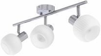 Светильник потолочный Candellux Lighting Andrus 93-44990, E14, 3 x 40 Вт, белый цв. / хромовый цв.