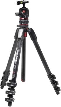 Trikojis stovas Manfrotto 055CXPRO4 +X-PRO Ball Head+ MOVE, anglies pluoštas