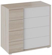 Komoda MN, ąžuolo sp., 90 cm x 44.9 cm x 83.2 cm