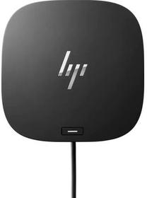 Dokstacija HP USB-C 5TW10AA, melna krās.