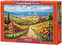Пазл Castorland Vineyard Hill 3000 el. C-300587, 92 см x 68 см, 3000 шт., многоцветный