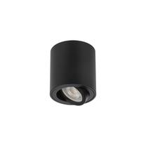 Lampa griesti Kanlux, GU10, 1 x 10 W, melna krās. / melna krās.