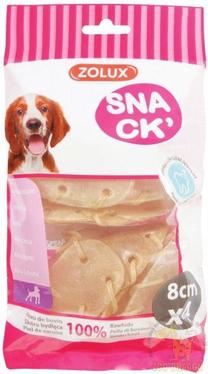 Лакомство для собак Zolux Snack', воловья кожа, 4 шт.