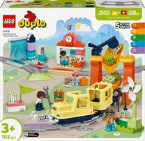 Konstruktorius LEGO® DUPLO® Town Didelis Interaktyvus Bendruomeninis Traukinys 10428, 103 vnt.