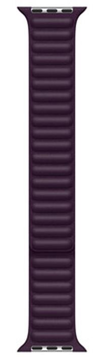 Dirželis Apple, 45mm Dark Cherry Leather Link - S/M, violetinė sp.