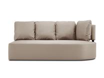 Lauko sofa Calme Jardin Barts CAL_3SOL_102_F1_BARTS3, smėlio sp., 102 cm x 190 cm x 85 cm