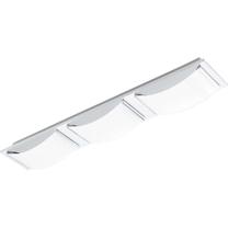 Šviestuvas lubų ir sienų Eglo Wasao 94467, LED, 3000 °K, 3 x 5.4 W, balta sp. / chromo sp.