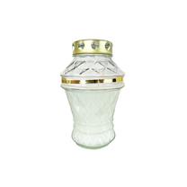 Žvakė, kapų, 60 h, balta sp.