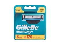 Skutimosi peiliukai Gillette Mach3+, 8 vnt.