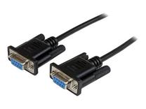 Кабель StarTech DB9 RS232 SCNM9FF2MBK DB9 female, DB9 female, 2 м, черный цв.