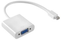 Adapteris Gembird Mini DisplayPort male, VGA female, balta krās.
