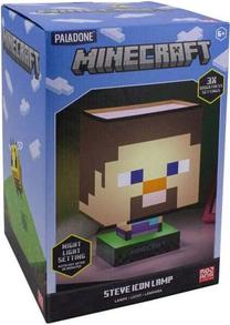 Lampa Paladone Minecraft Steve Icon Light, brūna krās.