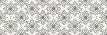Flīzes, keramika Cersanit Black and White Pattern E W794-001-1, 60 cm x 20 cm, balta krās./melna krās.