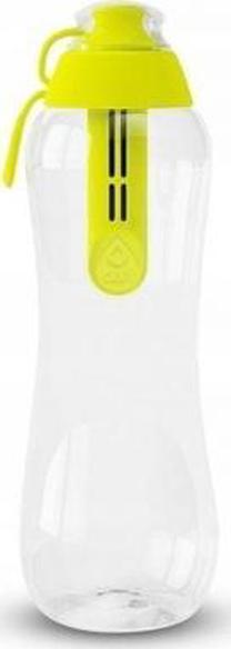 Ūdens pudele Dafi Filter, caurspīdīga krās./dzeltena krās., plastmasa, 0.5 l