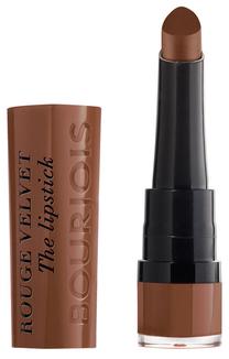 Lūpu krāsa Bourjois Paris Rouge Velvet, 2.4 g, 14 brownette