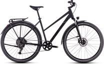 Dviratis turistinis Cube Nature One Allroad Trapeze, 28 ", XS rėmas, juoda sp.