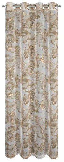 Naktinė užuolaida Layla, smėlio sp., 140 cm x 250 cm