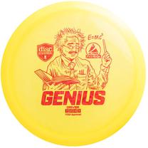 Диск для гольфа Discmania Premium Genius Fairway Driver 7/5/-4/1, желтый цв.