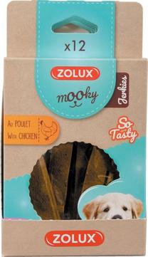 Лакомство для собак Zolux Mooky, курица, 12 шт.