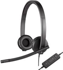Ausinės Logitech H570e, juoda sp. Prekė su pažeista pakuote.