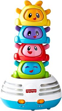 Kaladėlės Mattel Fisher Price Build-A-Beat Stacker DHW29