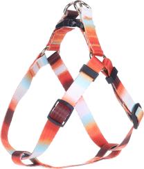 Шлейки для собак Flamingo Step & Go Naja, многоцветный, 200 - 350 мм x 10 мм, XS
