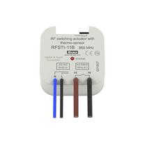 Grīdas termostats RFSTI-11B, iebūvējams sienā, balta krās., -20 - 50 °C