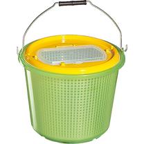 Kibiras Plastica Panaro Basket 6100312, 12 l, geltona sp./žalia sp.