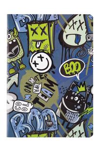 Sąsiuvinis CoolPack MONSTER TEAM 67656CP, langeliais, A5, 32 lapų, Įvairių spalvų