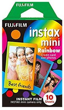 Momentinės fotoplokštelės Fujifilm Instax Mini Rainbow, kadrų sk. 10