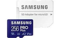 Atminties kortelė Samsung Pro Plus, 256 GB, 160 Mb/s - 120 Mb/s