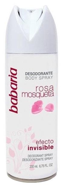 Dezodorants sievietēm Babaria Rosa mosqueta, 200 ml