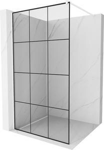 Dušas siena Mexen Kioto Walk-In, 110 cm x 200 cm, balta krās./rūdītais
