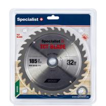 Pjovimo diskas Specialist+, 185 mm x 30 mm