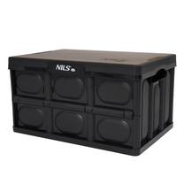 Uzglabāšanas kaste Nils Camp NCB4005, 38.5 cm, 20 l, melns krās.