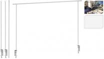 Dekoratyvinė kompozicijos priemonė Mondex Frame For Decorations HV484308, balta sp., 135 cm x 111 cm, 1.5 kg