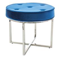 Pufas Noa, mėlynas, 50 cm x 50 cm x 46 cm