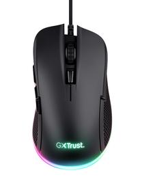 Laidinė žaidimų pelė Trust GXT922 YBAR ECO, juoda sp.