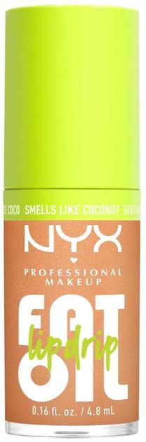 Lūpu eļļa NYX Professional Makeup Fat Oil Lip Drip, 4.8 ml, caramelt mami