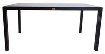 Lauko stalas Home4you Amalfi, pilka sp., 160 cm x 90 cm x 74 cm