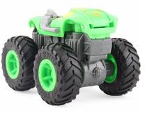 Žaislinis keturratis Mattel Hot Wheels Monster Trucks Twin Mill GKD32, žalia sp.