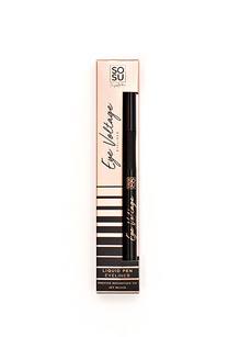 Acu zīmulis SOSU Cosmetics Eye Voltage, melna krās.