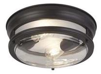 Valgusti lagi Searchlight Glasgow 5182BK, E27, 2 x 60 W, läbipaistev v. / must v.
